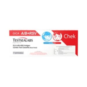 ชุดตรวจโควิด Testsealabs Flu A/B+RSV ATK (Red)