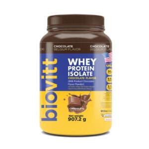 Biovitt Isolate Whey Protein Chocolate 907.2g