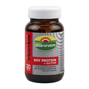 Banner Soy Protein ขวดแก้ว 1x30cap