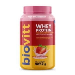 Biovitt Whey Protein Pink Strawberry 907.2g