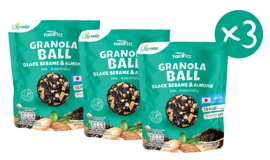 Xongdur Granola Ball งาดำและอัลมอนต์ 1x3x30g