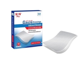 SOS Plus แผ่นแปะปิดแผล (G3) 1x10pc