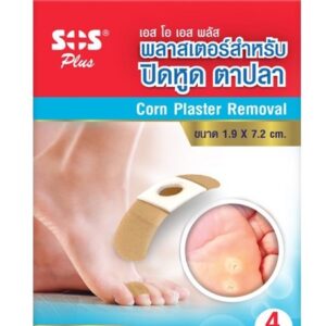 SOS Plus Corn Plaster Removal 1x4ชิ้น