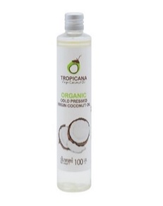 น้ำมันมะพร้าว สกัดเย็น100%<Tropicana> 100มล