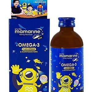 Mamarine Kids Omega-3 น้ำเงิน 60ml