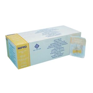 ปีกผีเสื้อ(ScalpVein)No.20Gx3/4"<Nipro>1กล่องเหลือง