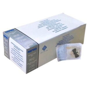 ปีกผีเสื้อ(Scalp Vein)No.22Gx3/4"<Nipro>1กล่องดำ