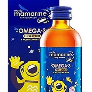 Mamarine Kids Omega-3 น้ำเงิน 120ml