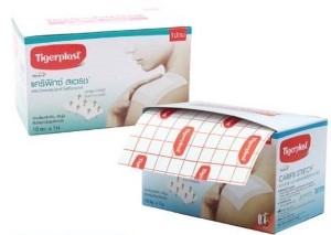 Tigerplast Carifix แผ่นปิดแผลชนิดผ้า 10cmx1m(ม้วน)